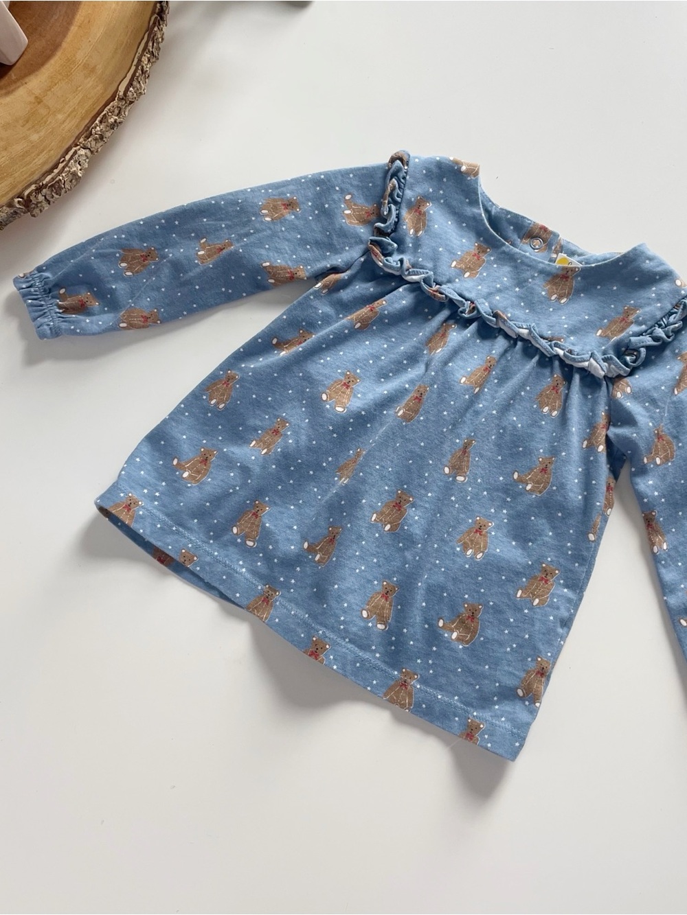 Baby Boden Teddy Bear Shirt | 18-24m